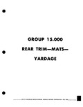 Previous Page - Parts and Accessories Catalog P&A 30M October 1970