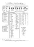 Next Page - Chassis and Body Parts Catalog P&A 14 May 1981