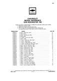 Next Page - Chassis and Body Parts Catalog P&A 10 May 1981