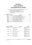 Previous Page - Chassis and Body Parts Catalog P&A 10 May 1981