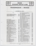 Previous Page - Buick Models Thru 1975 April 1983