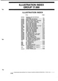 Next Page - Parts and Illustration Catalog P&A 52A January 1984